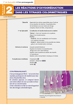 Les réactions d'oxydo-réduction dans les titrages colorimétriques