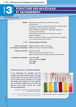 Structures des molécules et rayonnement