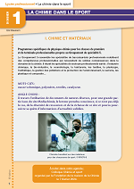  La chimie dans le sport : chimie et matériaux (lycées professionnels)