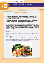  La chimie dans le sport : chimie et bien-être (lycées professionnels)
