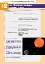 Les réactions nucléaires dans les étoiles