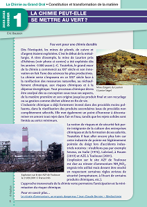 La chimie peut-elle se mettre au vert ?