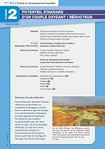 Potentiel standard d'un couple oxydant / réducteur