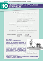 L'électrolyse et les applications industrielles