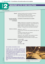 Mesurer le pH d'une solution